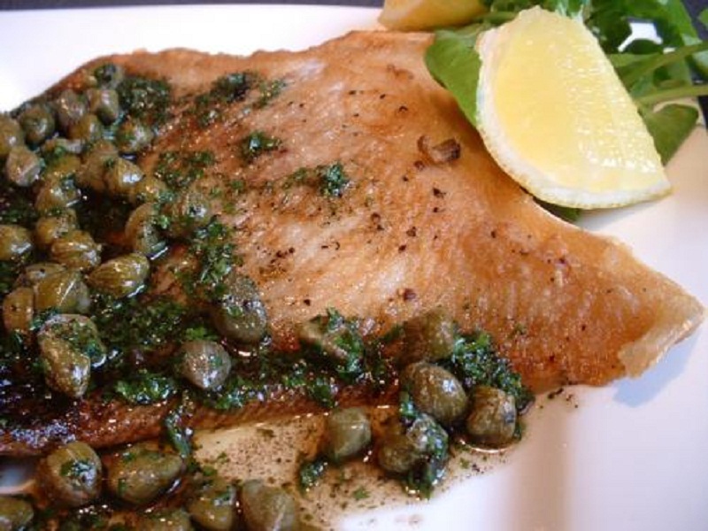 Skate In Ravigote Sauce Skate In Ravigote Sauce picture