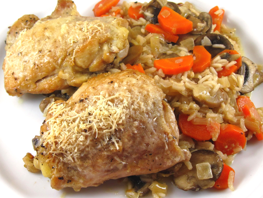 Skillet Chicken and Rice Skillet Chicken and Rice picture