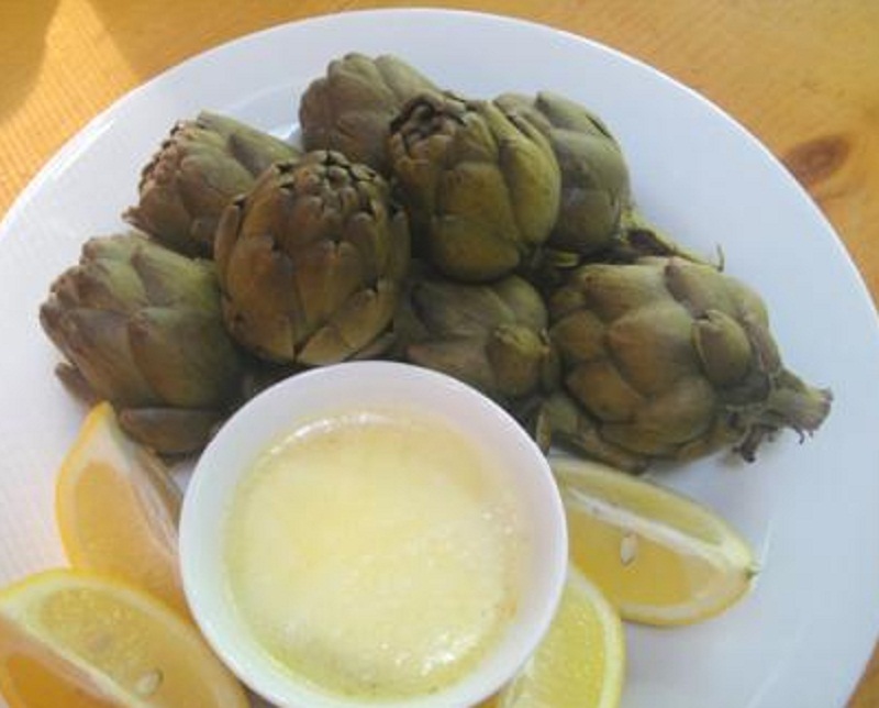 Slow Cooked Artichokes Slow Cooked Artichokes picture