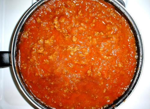 Slow Pot Meat Sauce Slow Pot Meat Sauce picture