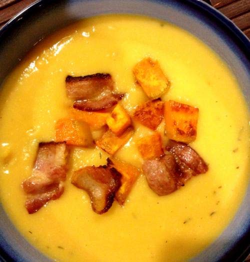 Smoked Ham And Pea Soup With Sausages Smoked Ham And Pea Soup With Sausages picture