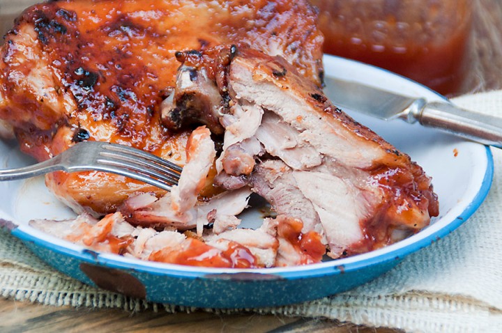 Smoked Turkey Thighs Smoked Turkey Thighs picture