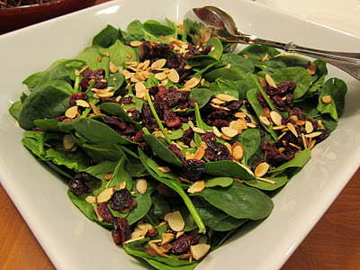 Cranberry Spinach Salad Cranberry Spinach Salad picture