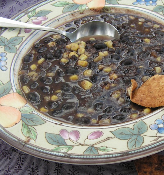 SOUP-ER EASY BLACK BEAN AND CORN SOUP SOUP-ER EASY BLACK BEAN AND CORN SOUP picture