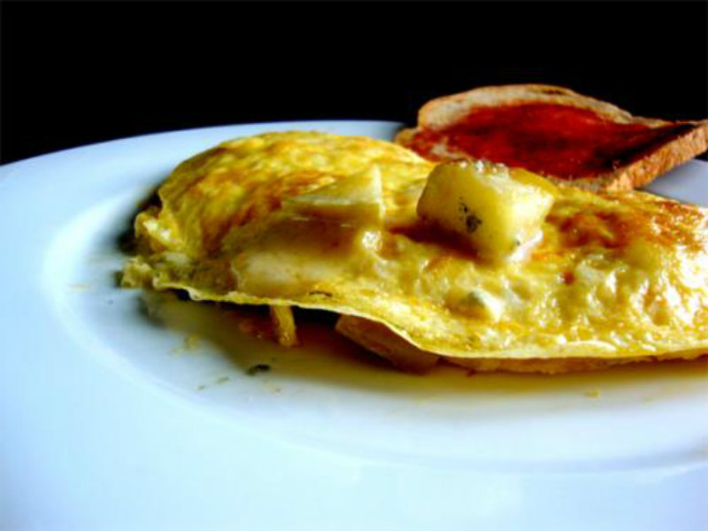 Apple Omelette Apple Omelette picture