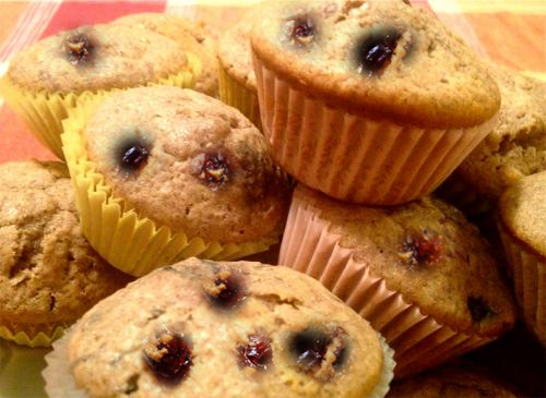 Sour Cherry Muffins Sour Cherry Muffins picture