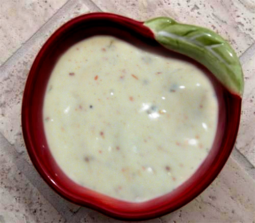 Sour Cream Dip Sour Cream Dip picture