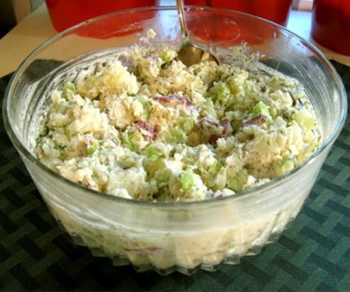 Sour Cream Potato Salad With Mayonnaise Sour Cream Potato Salad With Mayonnaise picture