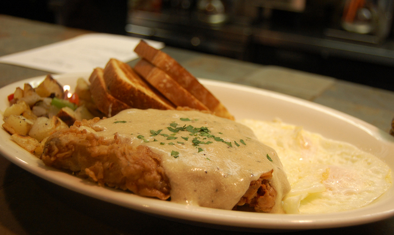 Southern Fried Steak With Gravy Southern Fried Steak With Gravy picture