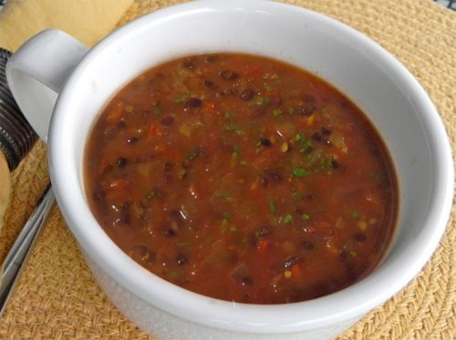 Southwestern Black Bean Soup Southwestern Black Bean Soup picture