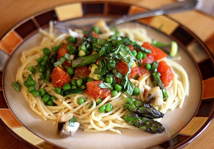 Spaghetti Primavera Spaghetti Primavera picture