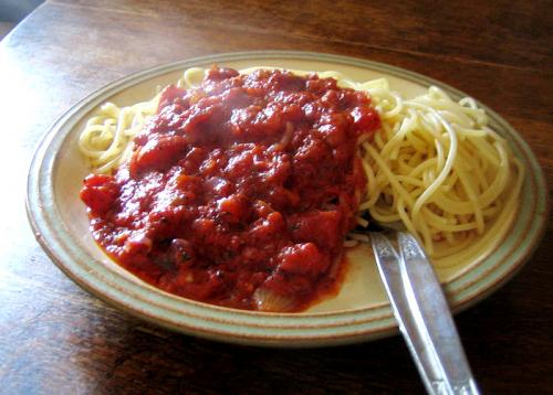 Spaghetti Al Sugo Di Came Spaghetti Al Sugo Di Came picture