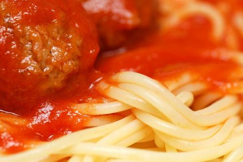 Slow-Cooked Meatballs And Spaghetti Slow-Cooked Meatballs And Spaghetti picture
