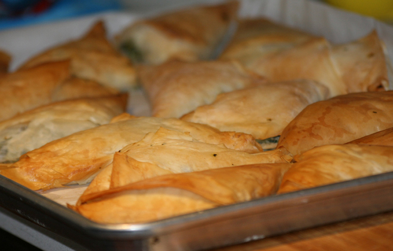 Spanakopita Triangles Spanakopita Triangles picture