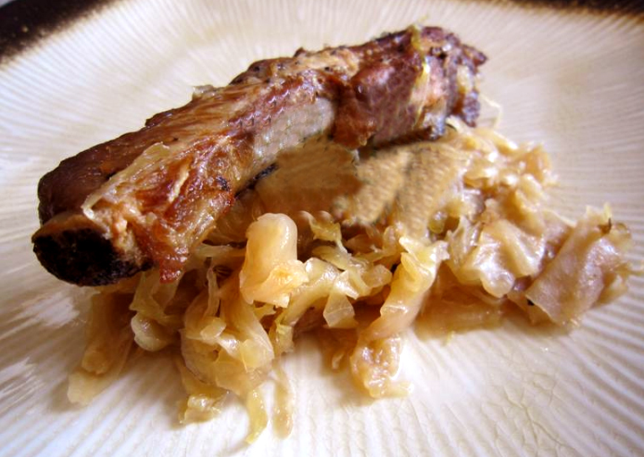 Baked Spareribs With Sauerkraut Baked Spareribs With Sauerkraut picture