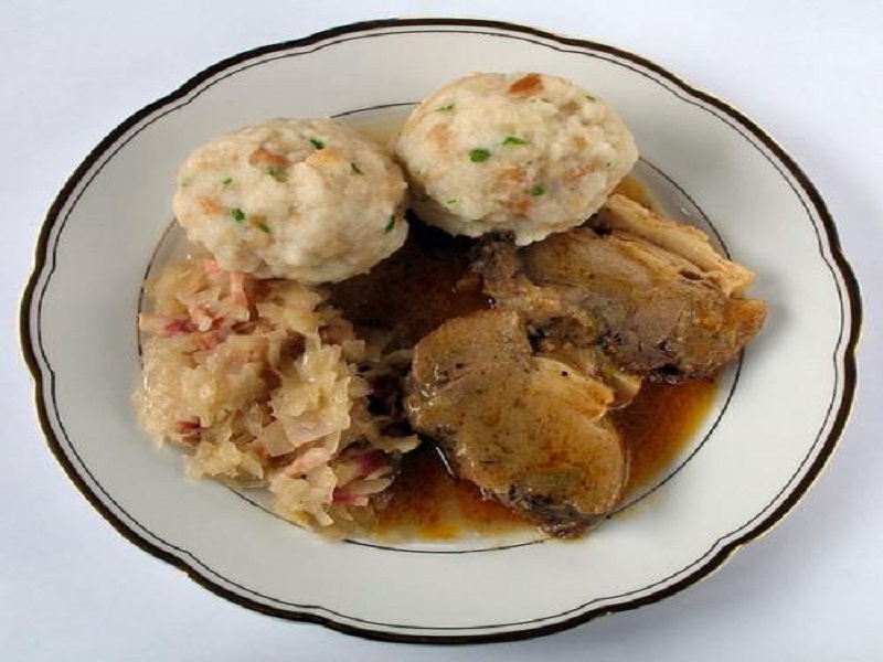 Spareribs And Sauerkraut With Dumplings Spareribs And Sauerkraut With Dumplings picture
