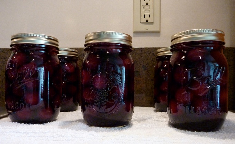 Spiced Fresh Cherries Spiced Fresh Cherries picture