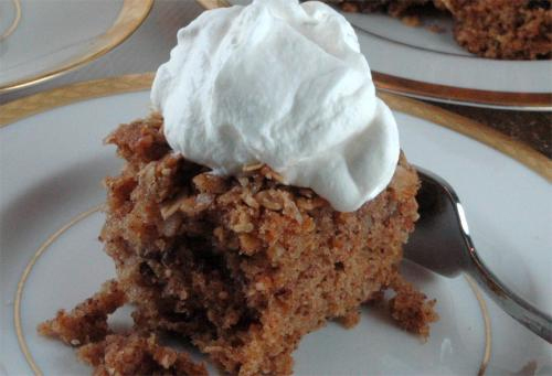 Spiced Nutty Applesauce Cake Spiced Nutty Applesauce Cake picture