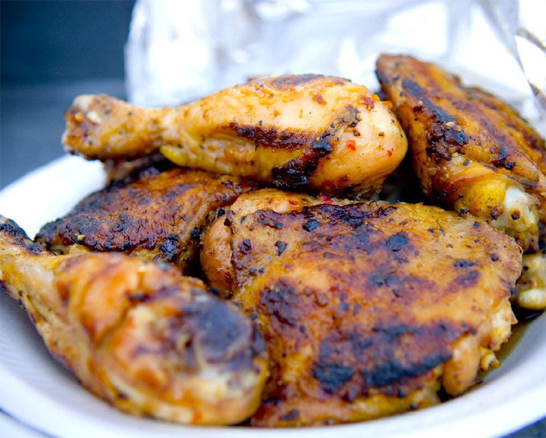 Spicy Barbecued Chicken Spicy Barbecued Chicken picture