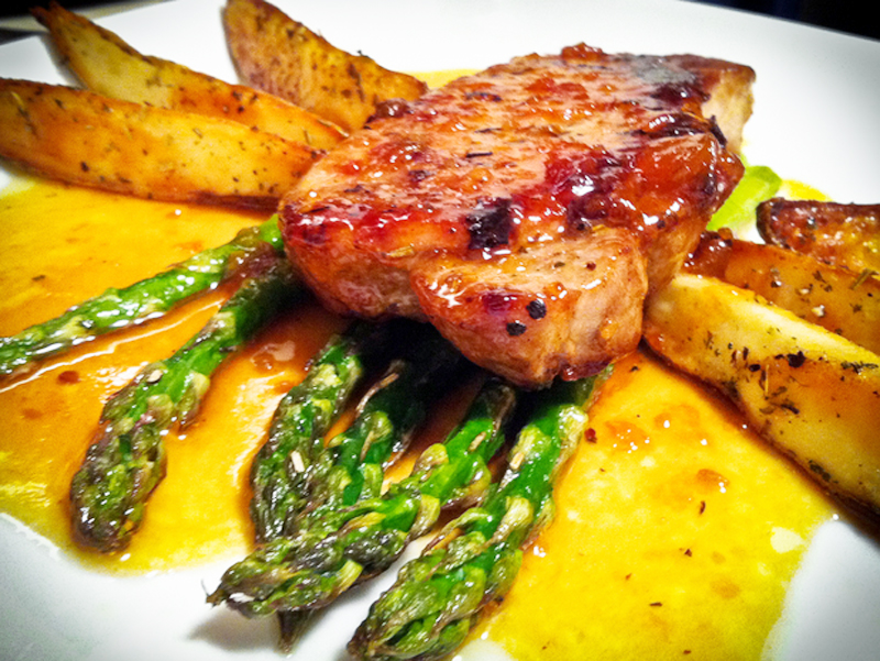 Mustard-Apricot Pork Chops Mustard-Apricot Pork Chops picture
