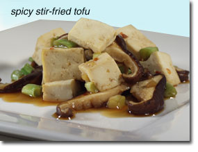 Spicy Stir-Fried Tofu Spicy Stir-Fried Tofu picture