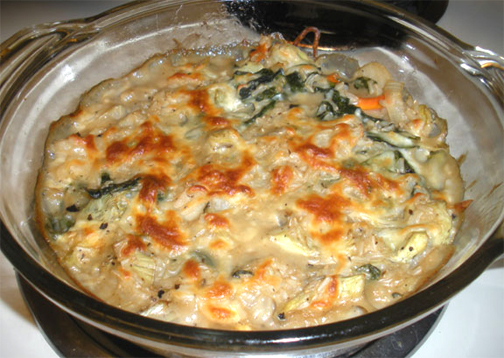 Spinach Artichoke Casserole Spinach Artichoke Casserole picture