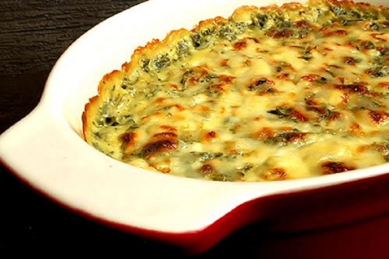 Spinach Artichoke Gratin Spinach Artichoke Gratin picture