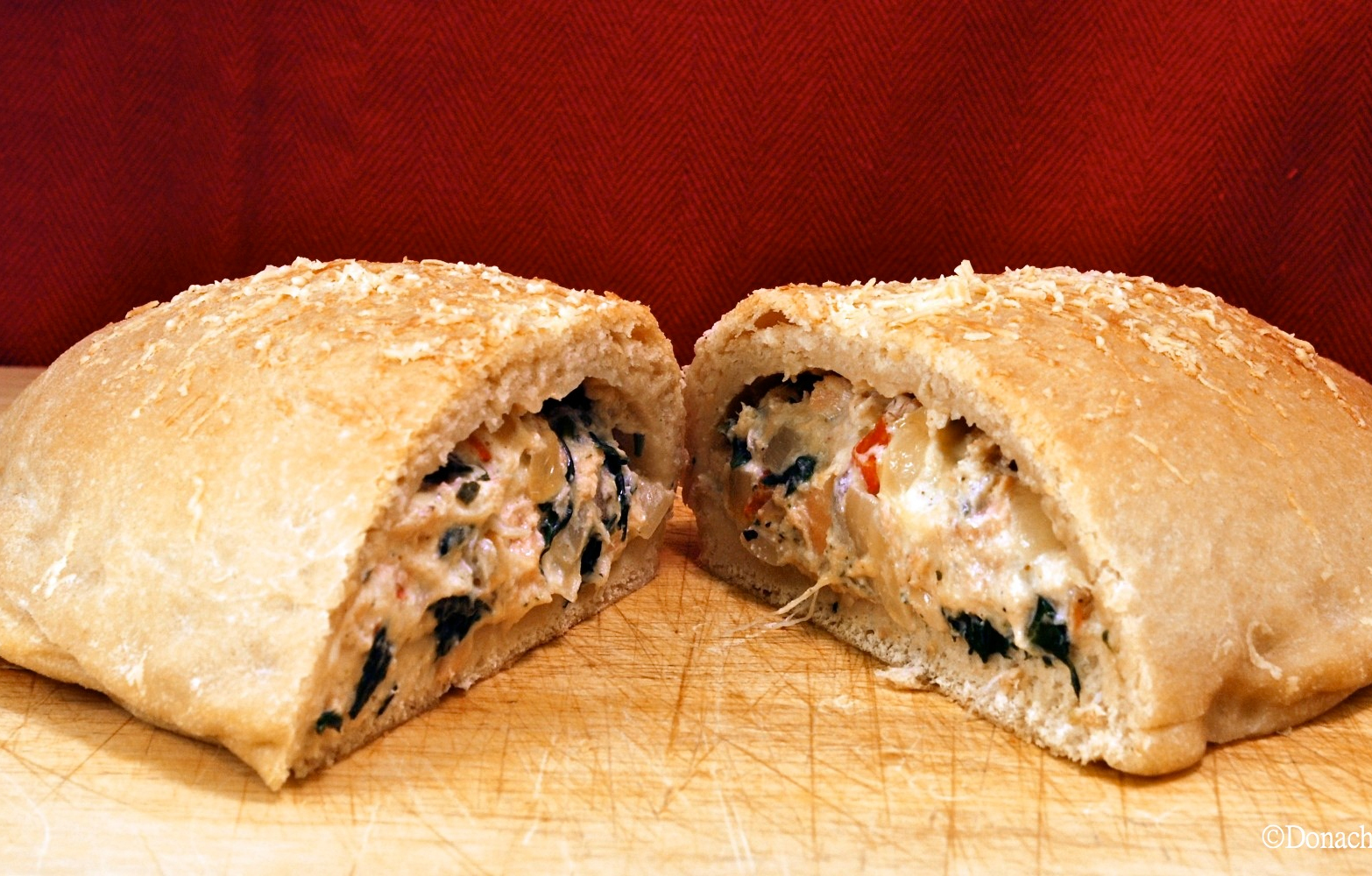 Spinach Cheese Calzones Spinach Cheese Calzones picture