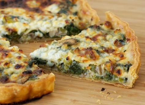 Spinach Flan Spinach Flan picture