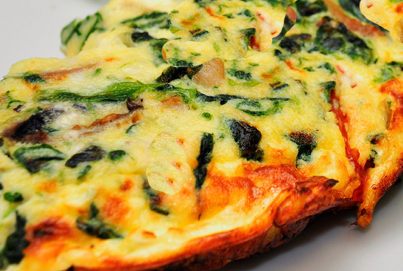 Spinach Frittata Spinach Frittata picture