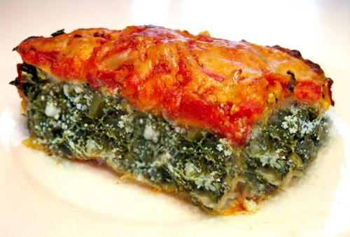 Spinach Lasagne Spinach Lasagne picture