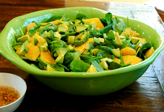 Spinach, Avocado And Orange Salad Spinach, Avocado And Orange Salad picture