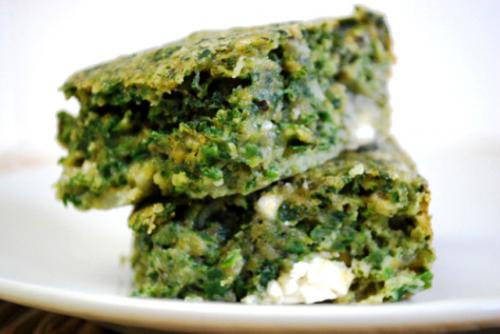 Feta Spinach Squares Feta Spinach Squares picture