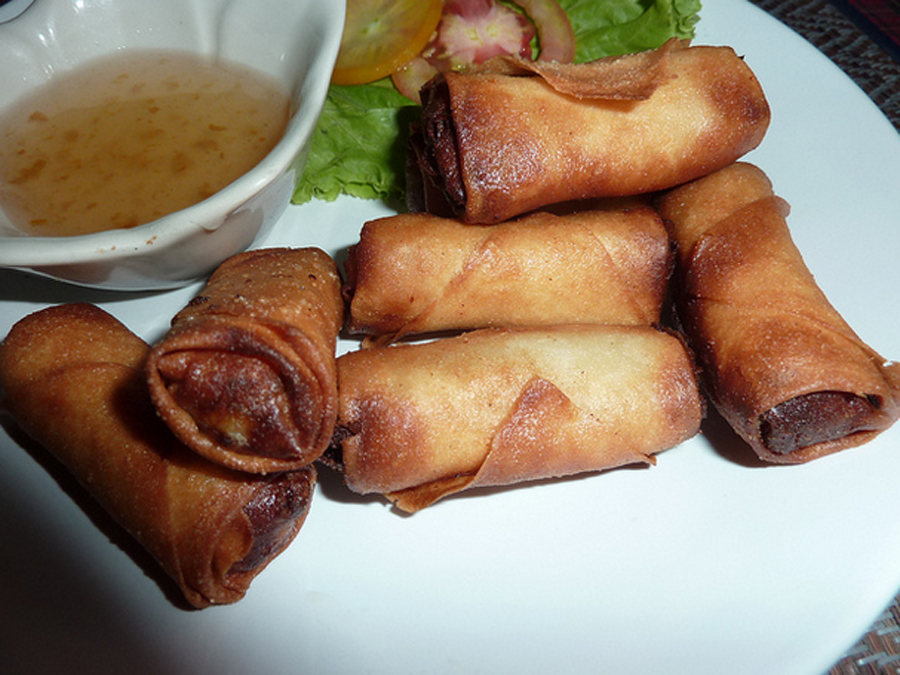 Thai Crab Spring Rolls Thai Crab Spring Rolls picture