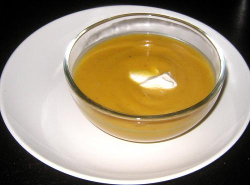 Curried Golden Squash Soup Curried Golden Squash Soup picture