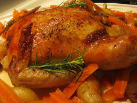 Cognac And Port Chicken Cognac And Port Chicken picture