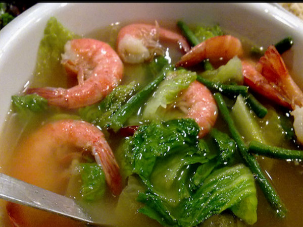 Vegetable Shrimp Soup Vegetable Shrimp Soup picture