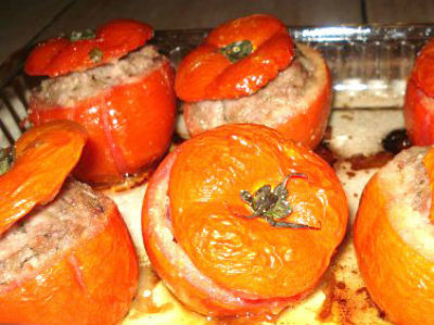Shrimp Stuffed Tomatoes Shrimp Stuffed Tomatoes picture
