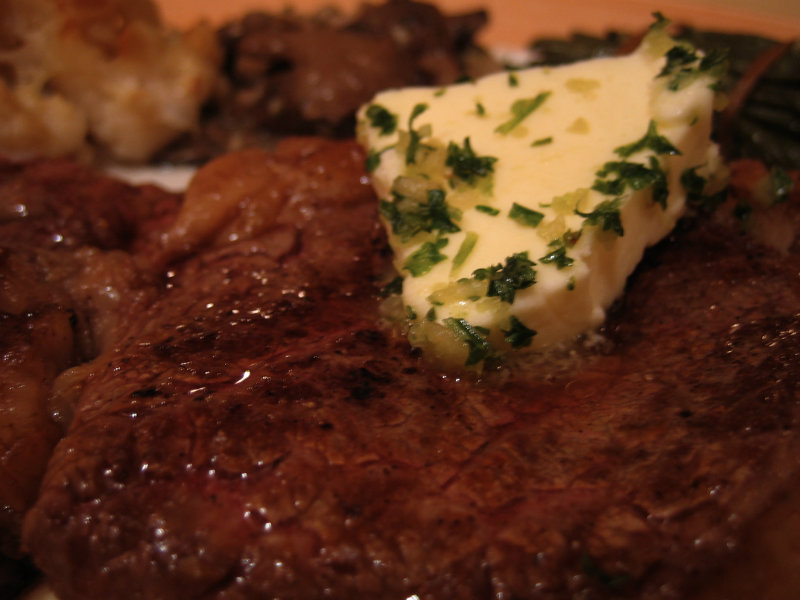 Fillet Steaks with Anchovy Butter Fillet Steaks with Anchovy Butter picture