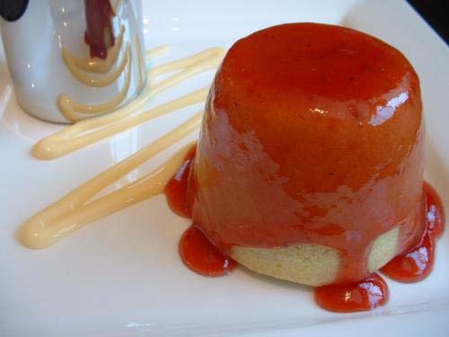Steamed Jam Pudding Steamed Jam Pudding picture