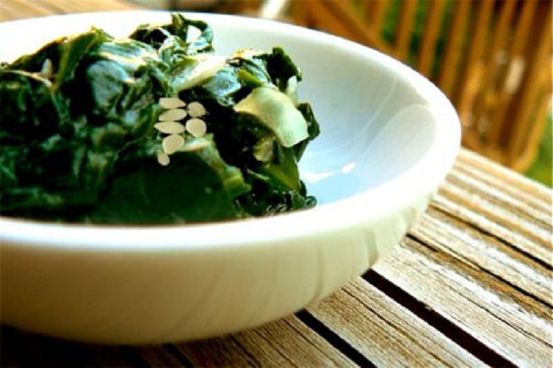 Stir-Fried Spinach Stir-Fried Spinach picture