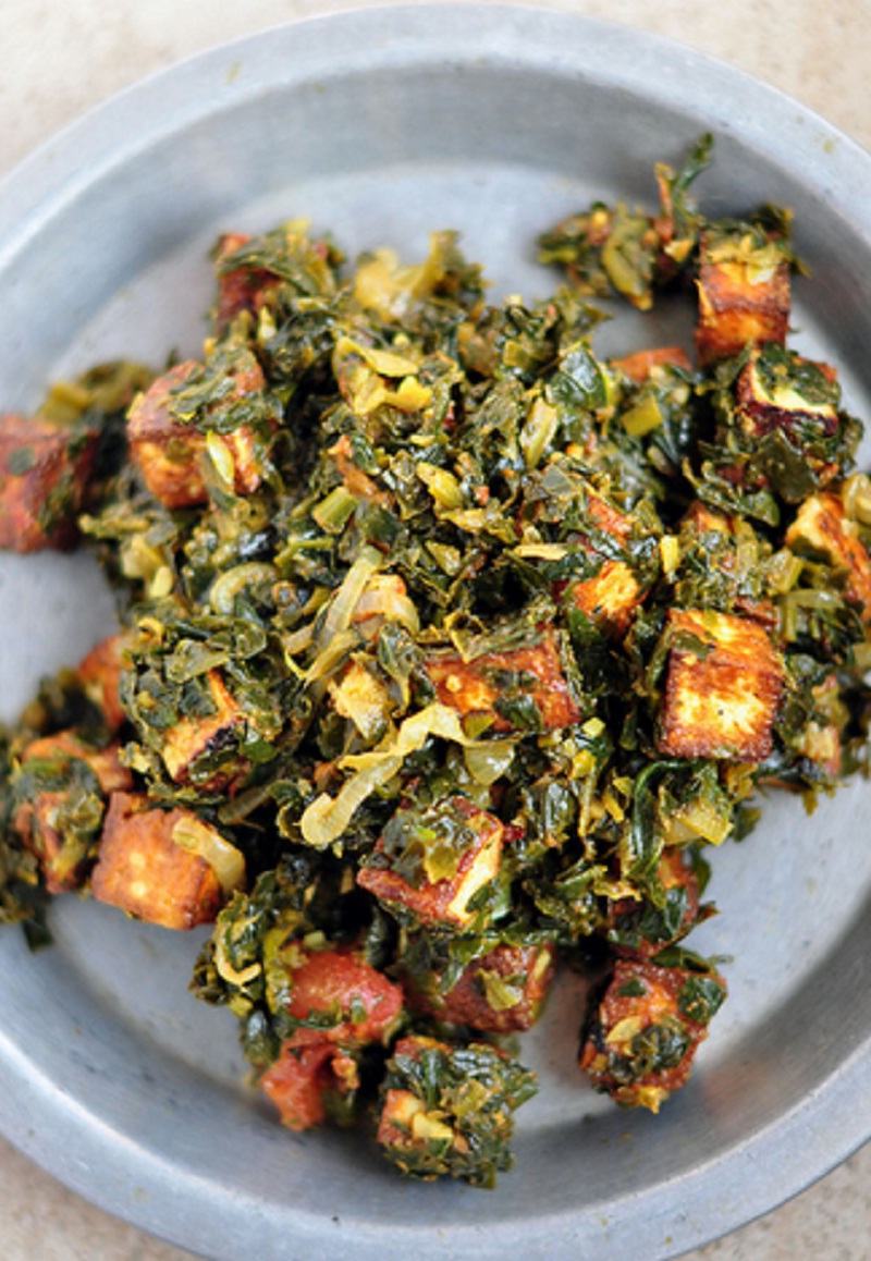 Stir Fried Spinach With Tofu Stir Fried Spinach With Tofu picture