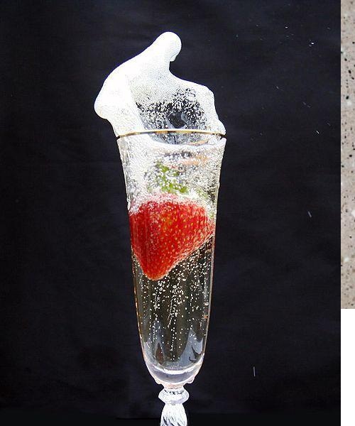Strawberries in Champagne Strawberries in Champagne picture