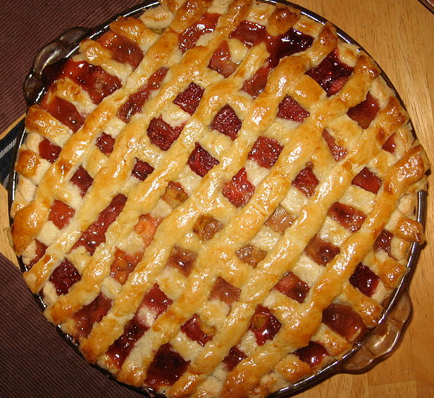 Strawberry-Rhubarb Pie Strawberry-Rhubarb Pie picture