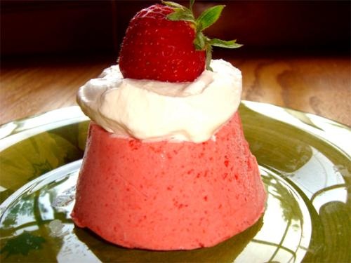 Strawberry Cream Bombe Strawberry Cream Bombe picture
