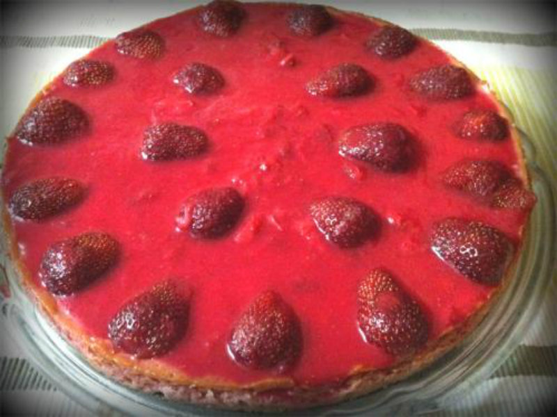 Strawberry Glaze For Cheese Torte Strawberry Glaze For Cheese Torte picture