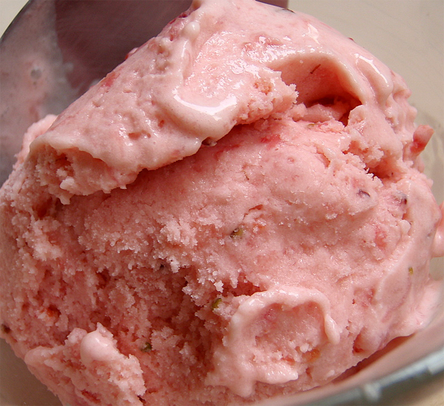 Strawberry Ice Cream Strawberry Ice Cream picture