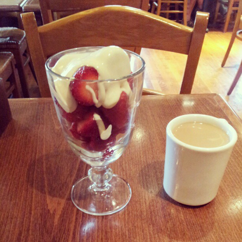 Strawberries Romanoff Strawberries Romanoff picture