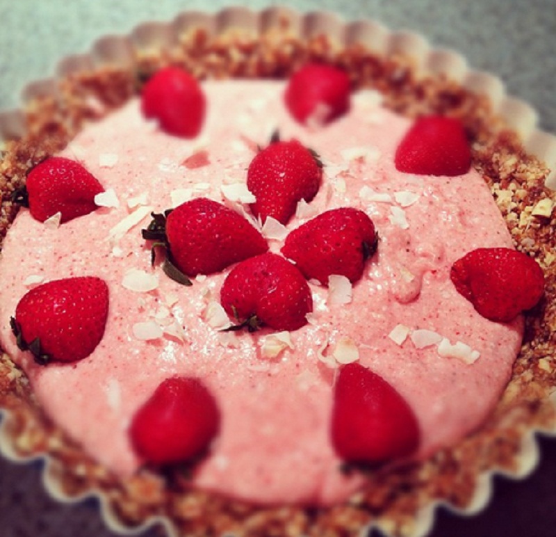 Strawberry Yogurt Torte Strawberry Yogurt Torte picture