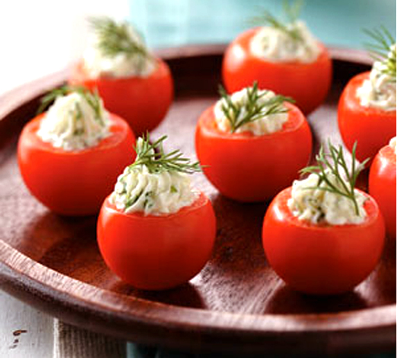 Chili Salad In Cherry Tomatoes Chili Salad In Cherry Tomatoes picture